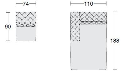 CTS SALOTTI Дормез Elliot sun-id-1448241 - Вид №3