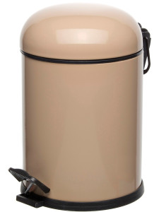 Вёдра с педалью и крышкой Aquarius 5L Сappuccino NAVAKO