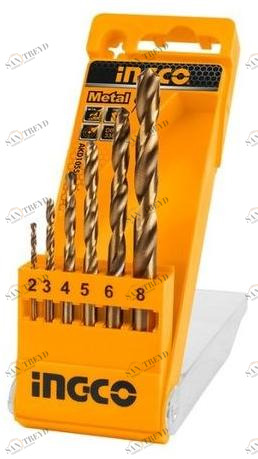INGCO ITALIA Набор сверл по металлу sun-id-1354030