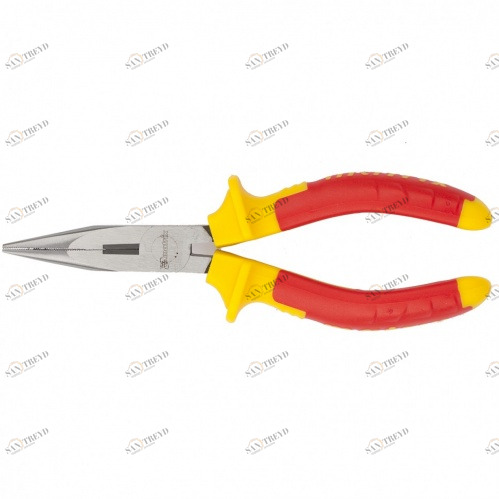 Длинногубцы прямые Insulated 160 мм двухкомпонентные рукоятки MATRIX PROFESSIONAL 12545