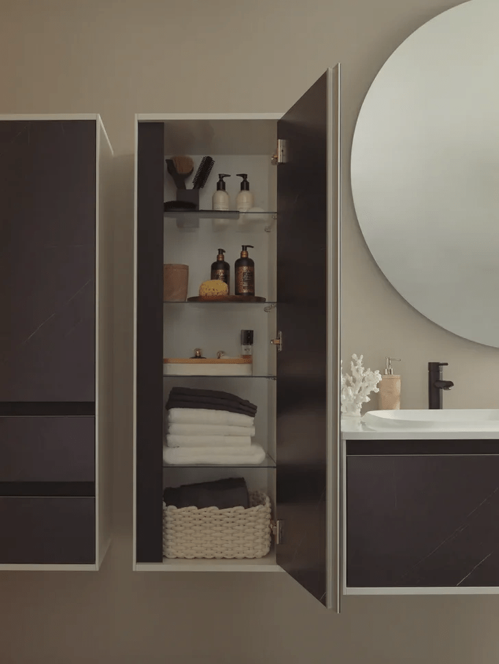 Шкаф пенал Pandora 01253  Словения Kolpa-San  - Вид №2