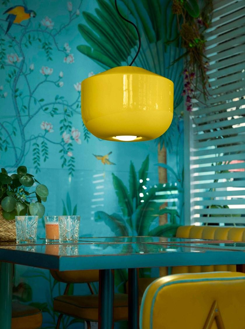 FERROLUCE Подвесной светильник из керамики Bellota C2541 - Вид №4