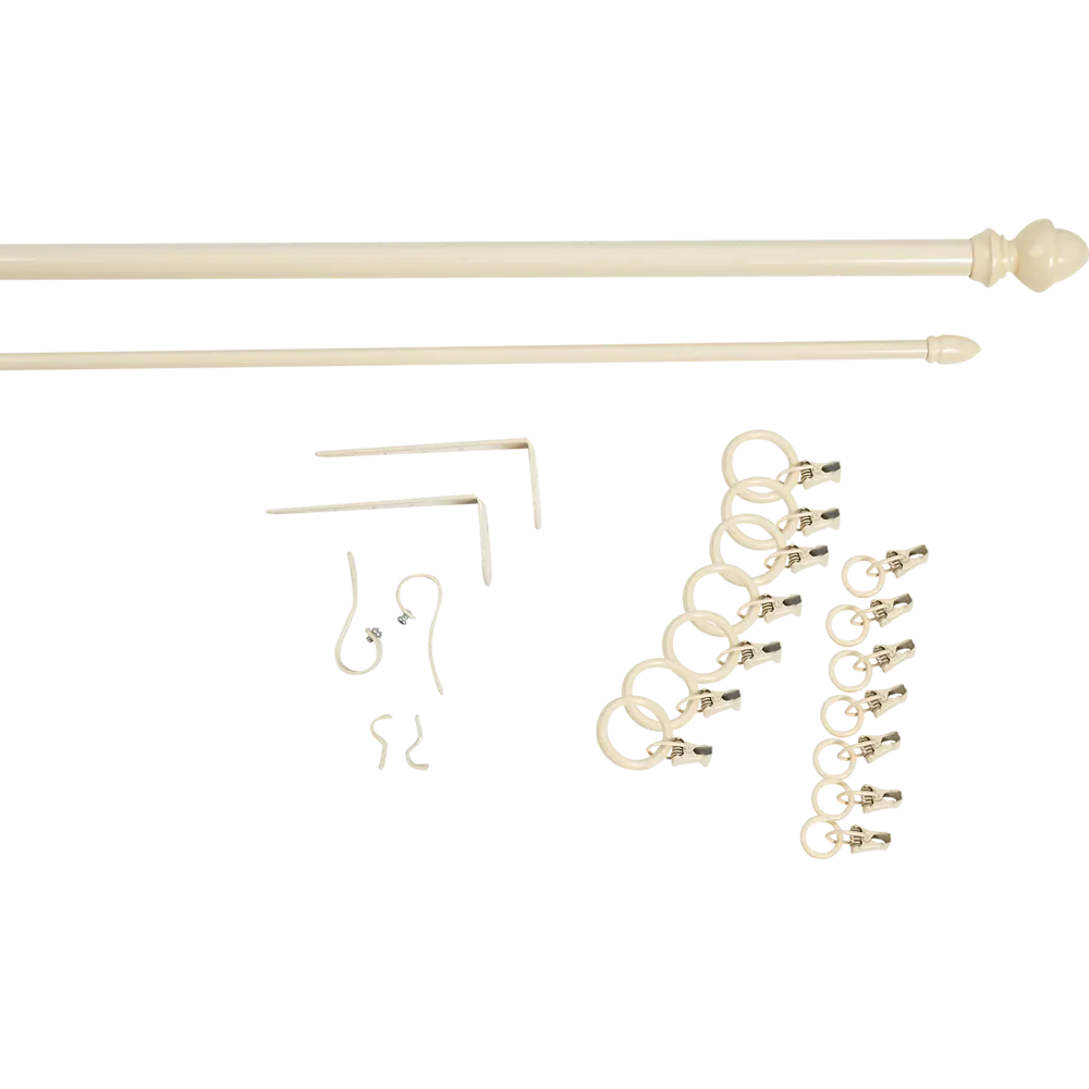 Карниз двухрядный Classic 160 см металл цвет бежевый АРТ-ДЕКОР STLM-2200748 - Вид №1