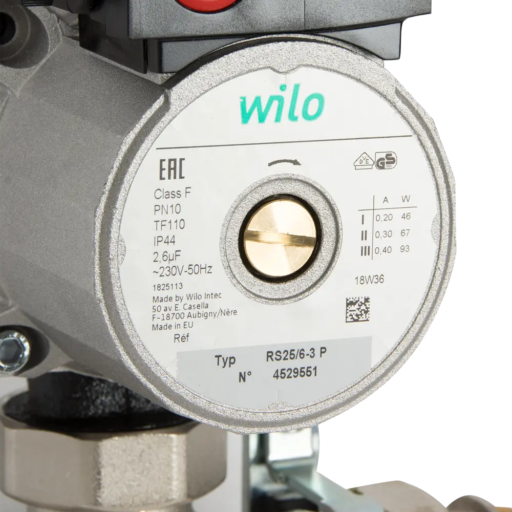 Насосно-смесительный узел Uni-Fitt Solomix c насосом Wilo RS 25/6 130 мм 471N1200 STLM-2155006 - Вид №4