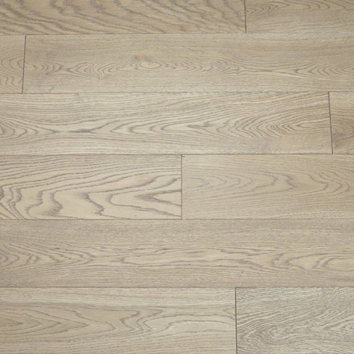 Массивная доска Challe Boulogne Серый Дуб Натур с брашью (Текстурированная) 400-2000х150 мм 2200300005 - Вид №1