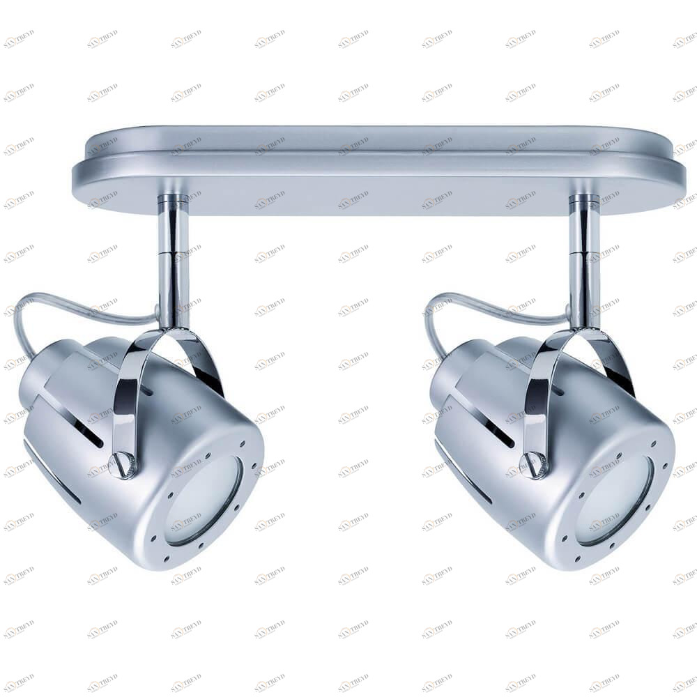 Спот потолочный на 2 лампы хром Mega 66615 PAULMANN MEGA 00-3891835 Хром 