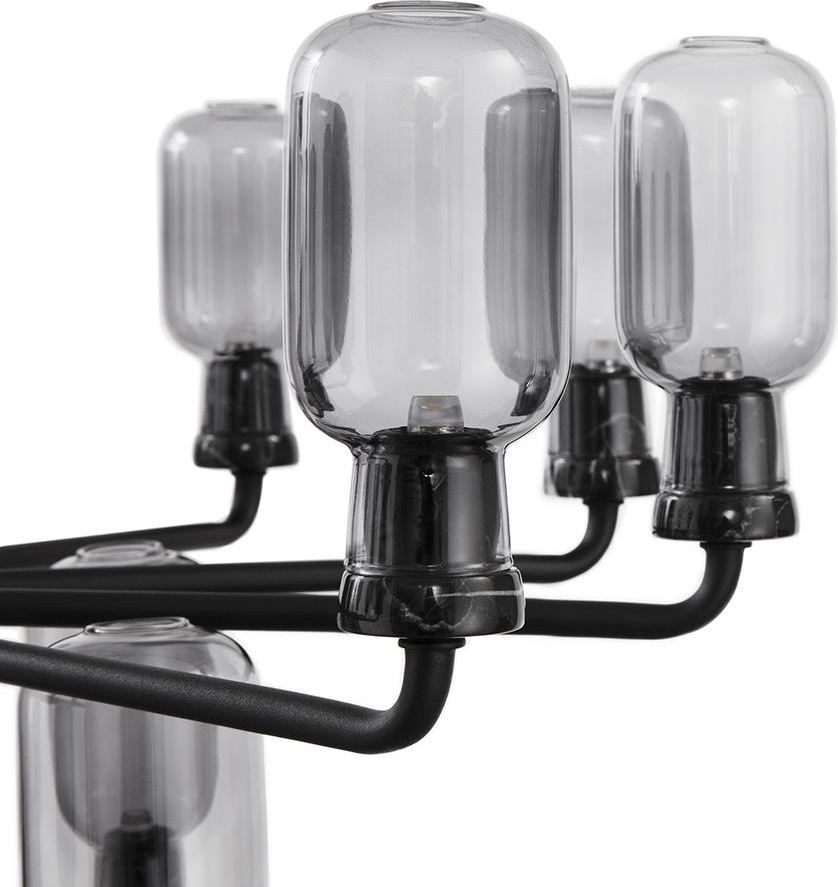 502076 Люстра Chandelier Small EU Smoke / Black Normann Copenhagen Amp  - Вид №3