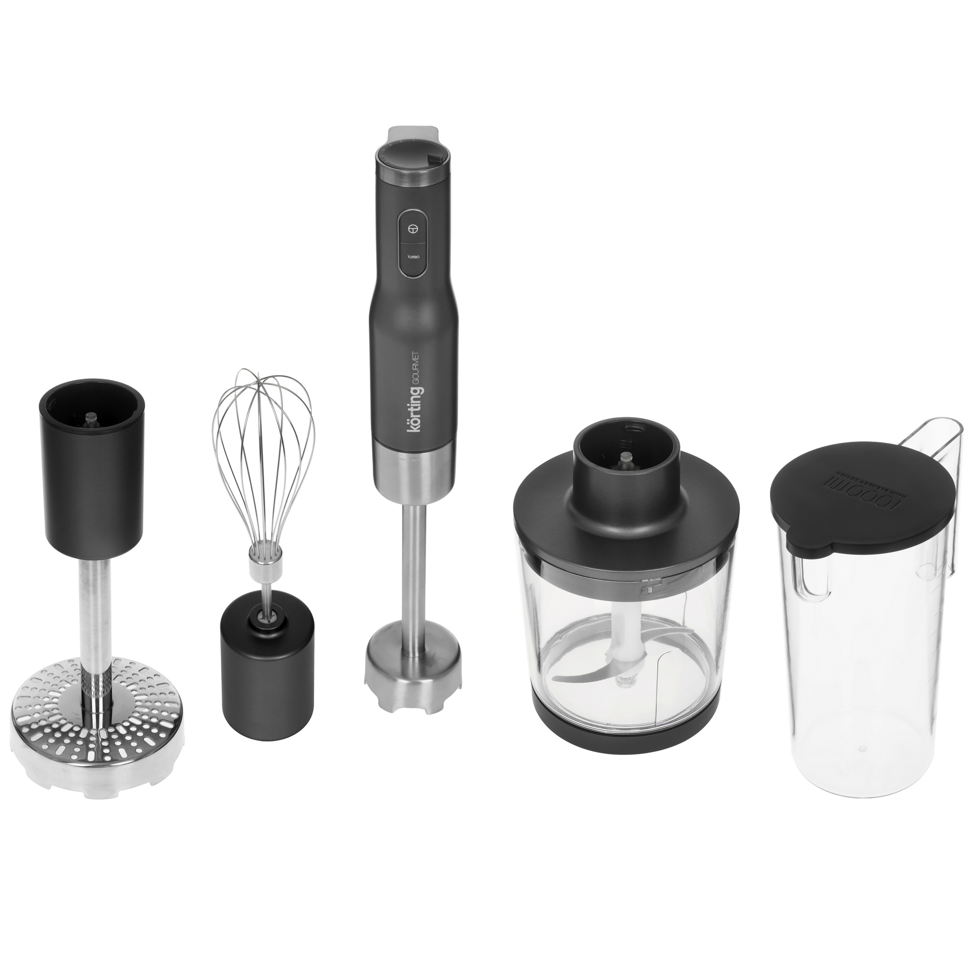 9234608 Блендер погружной Korting KHB 0312 Gourmet серый STDN-0047630