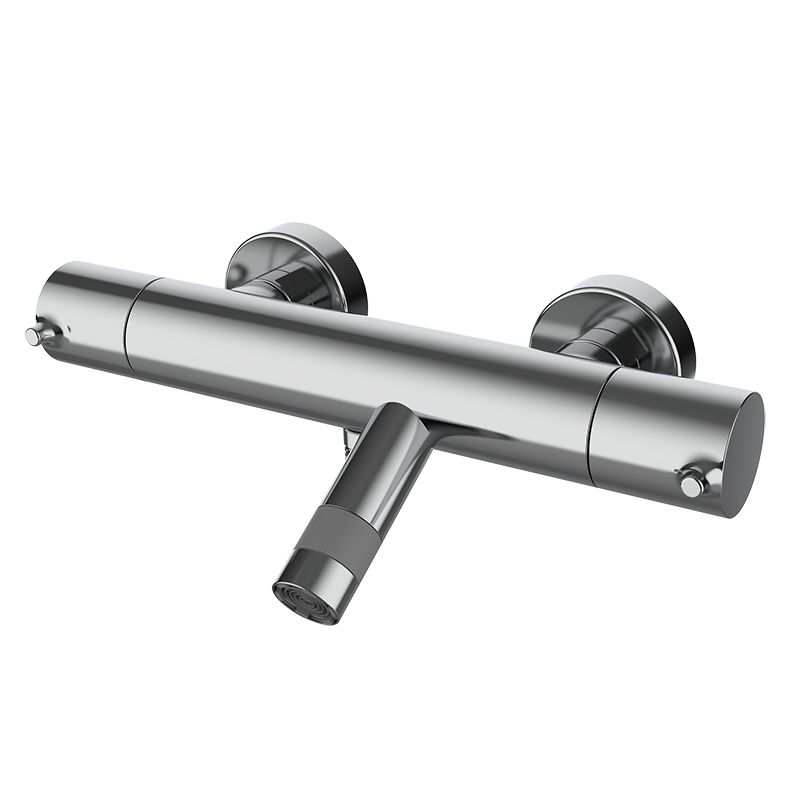 47210470 PREMIUM Хром Мужской ванна-душ термостатический Хром GRB MIXERS 