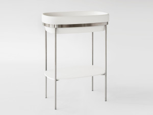 Овальная консольная раковина