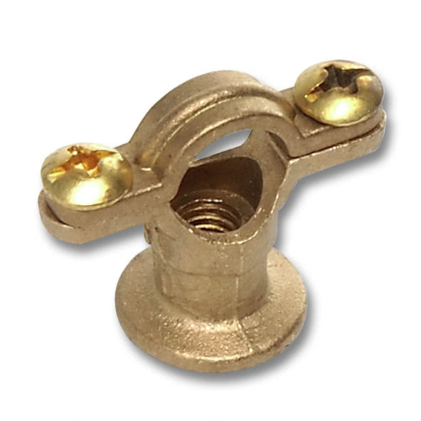 1482612 SANHA 4826C хомут, латунь,  12 мм  - Вид №1