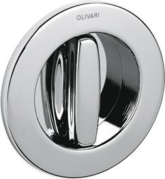 D123_CR Ручка для раздвижной двери GIOTTO D123 OLIVARI
