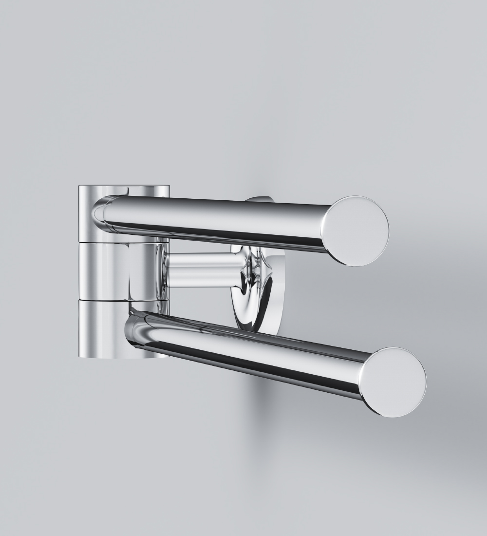 A8032600 Двойная вешалка-вертушка для полотенец AM.PM Like - Вид №2