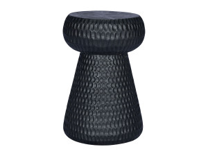 Низкий стул / круглый журнальный столик из массива дерева