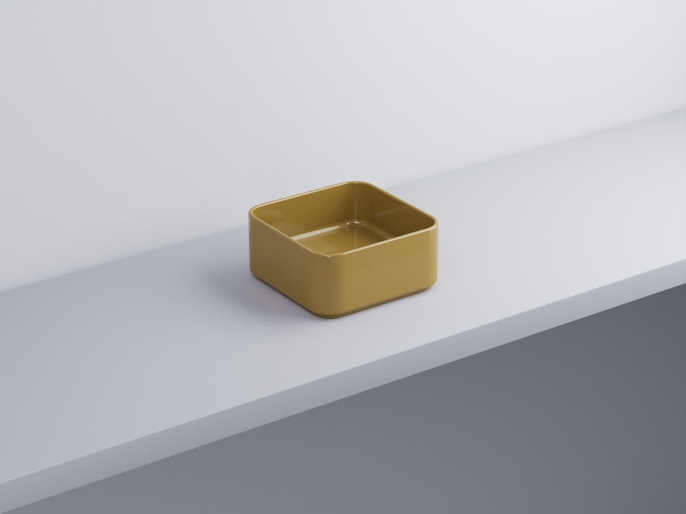 MILAQ-AM Раковина квадрат Minimo cielo Shui Comfort Ceramica Cielo