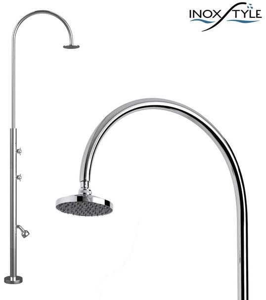 Inoxstyle Летний душ из нержавеющей стали Aria 01005 l - Вид №1