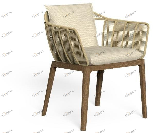 Talenti Садовый стул с подлокотниками Cruise teak sun-id-1509449