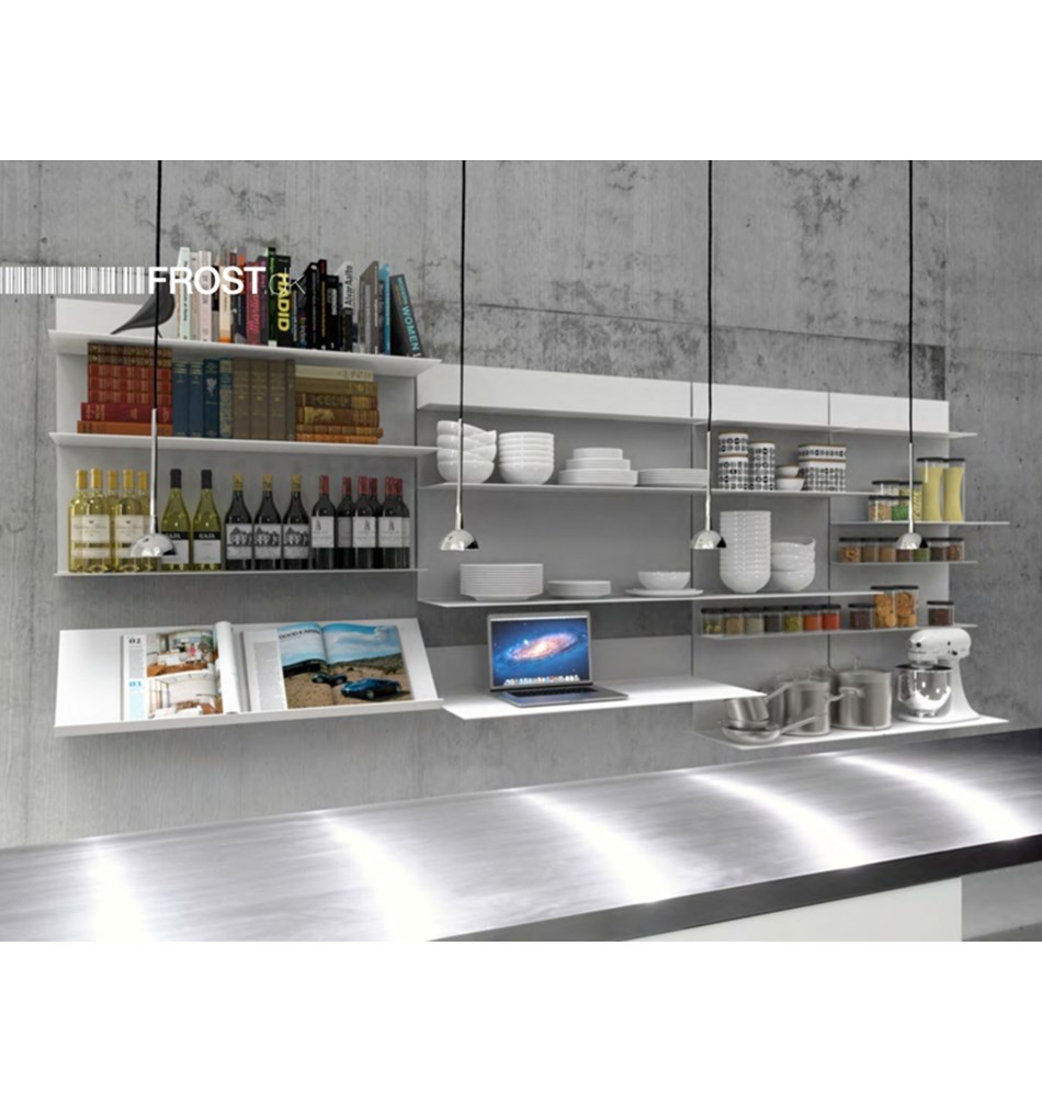 FROST Полка 4036 15x45x60cm » белая Алюминий Белый U4036-W  - Вид №1