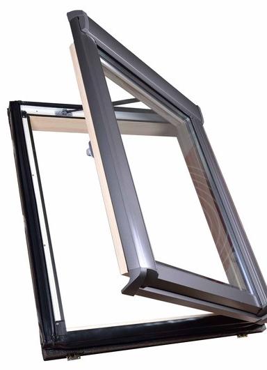 Roto Деревянное окно-спасательный круг Designo sun-id-1422068 - Вид №1