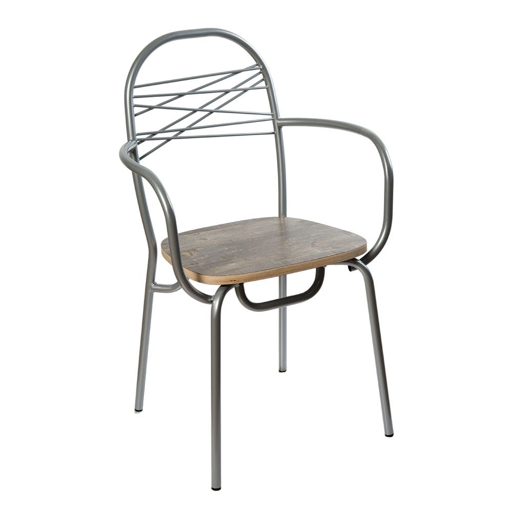 Деревянный стул с подлокотниками Vela Arredamenti CAIPIROSKA ARCH-00131029 - Вид №2