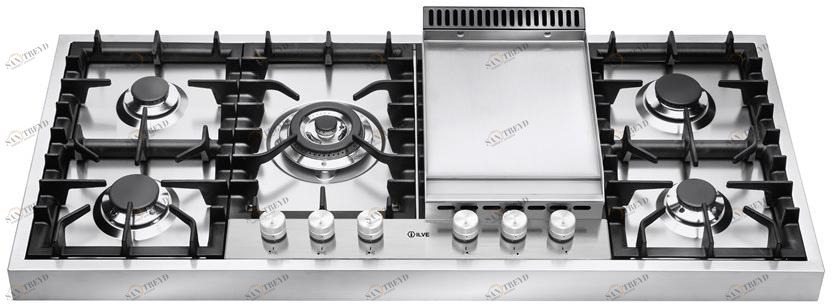 Ilve Газовая плита из нержавеющей стали Professional plus Hpt125fd Santreyd 