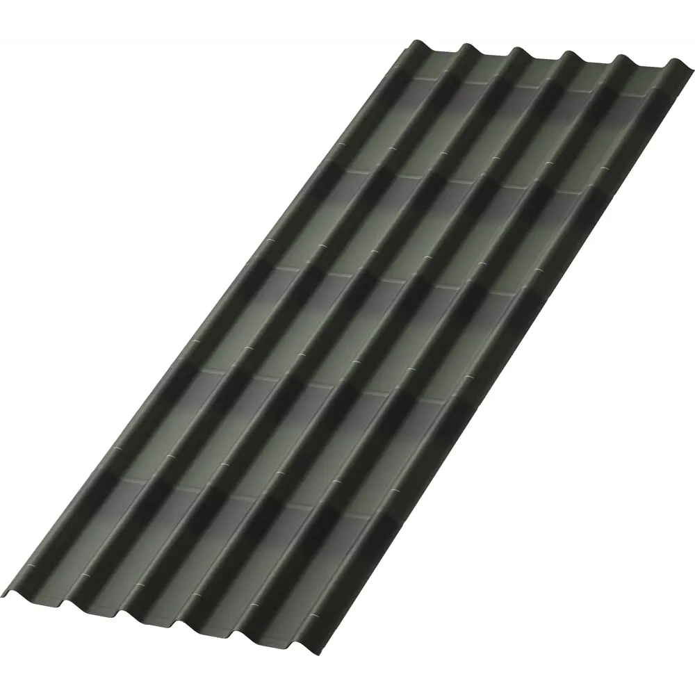 Черепица Ондулин DIY 3x820х1950 мм зеленый ONDULINE STLM-2199323 - Вид №2