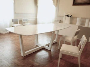 COLLI CASA Прямоугольный мраморный стол Torino