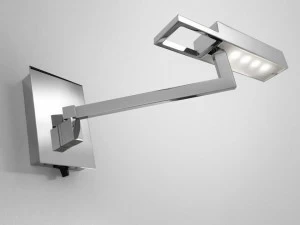 BOVER Настенный светильник из металла с гибким кронштейном Spock