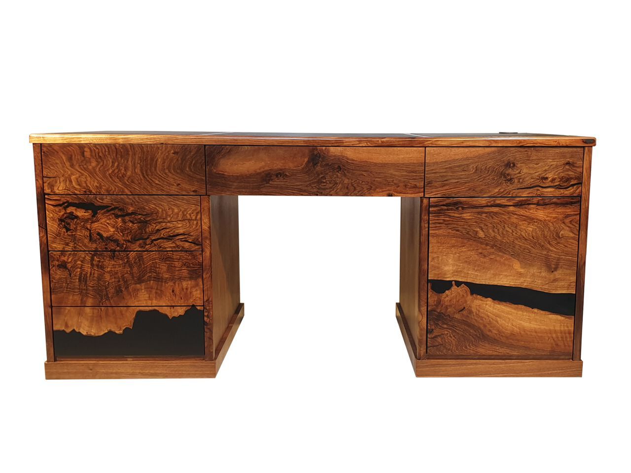 Стол из орехового дерева и смолы Legnor LEG2408780 ARCH-00036100 - Вид №1