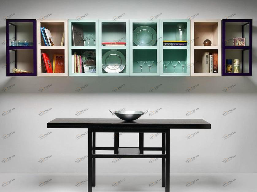 IFT Раздвижной прямоугольный стол из лакированного ясеня sun-id-1409279