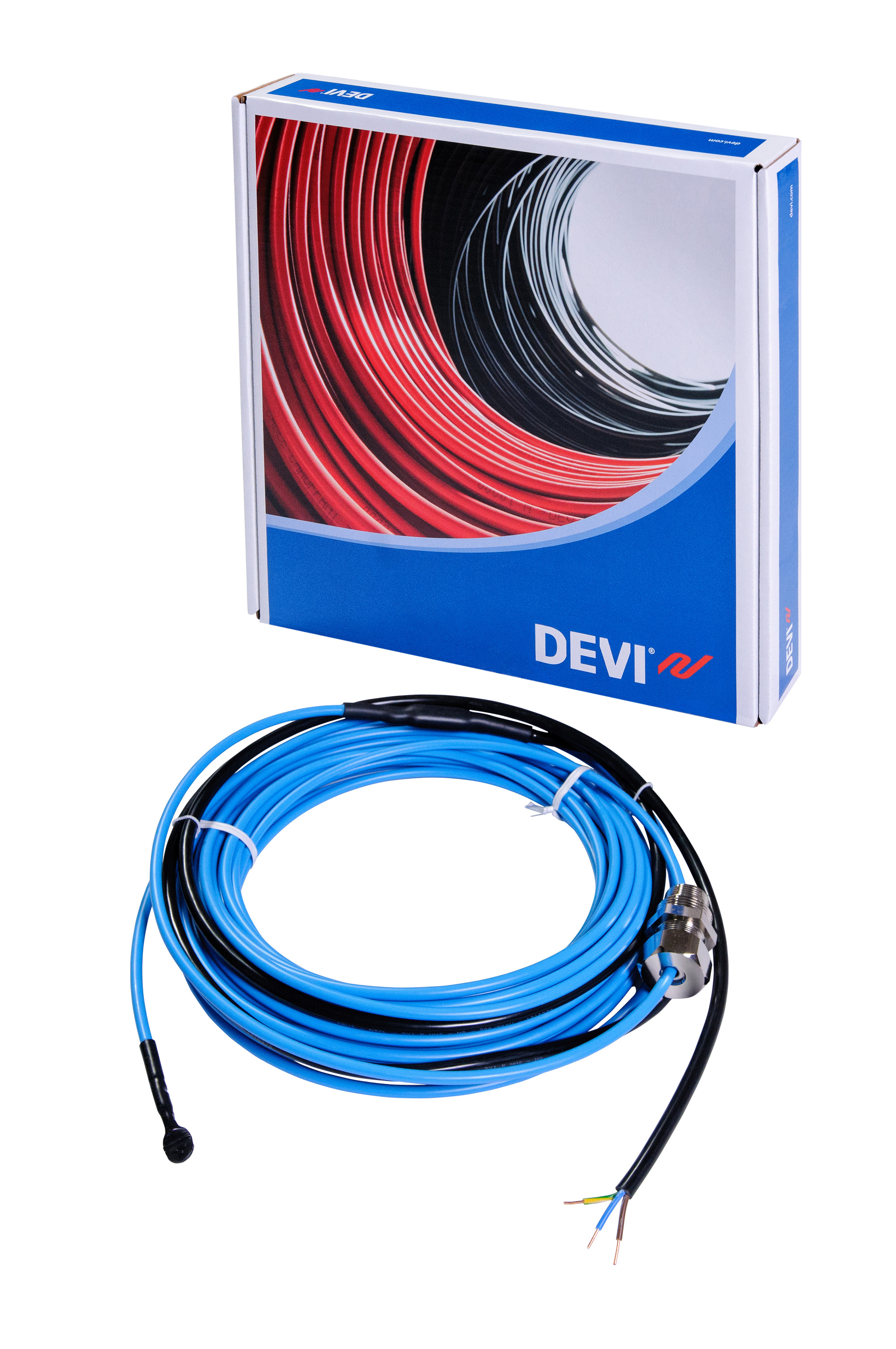 Danfoss DEVIaqua™ 9Т — двухжильный нагревательный кабель для защиты трубопроводов от замерзания DEVIaqua 9Т кабель 450Вт 230В 50м 140F0011  - Вид №13