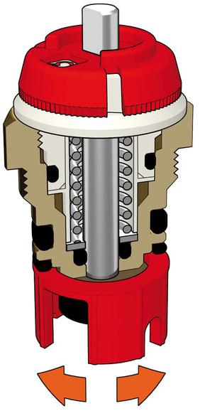 CALEFFI Термостатический клапан с предварительной регулировкой sun-id-1355782 - Вид №1