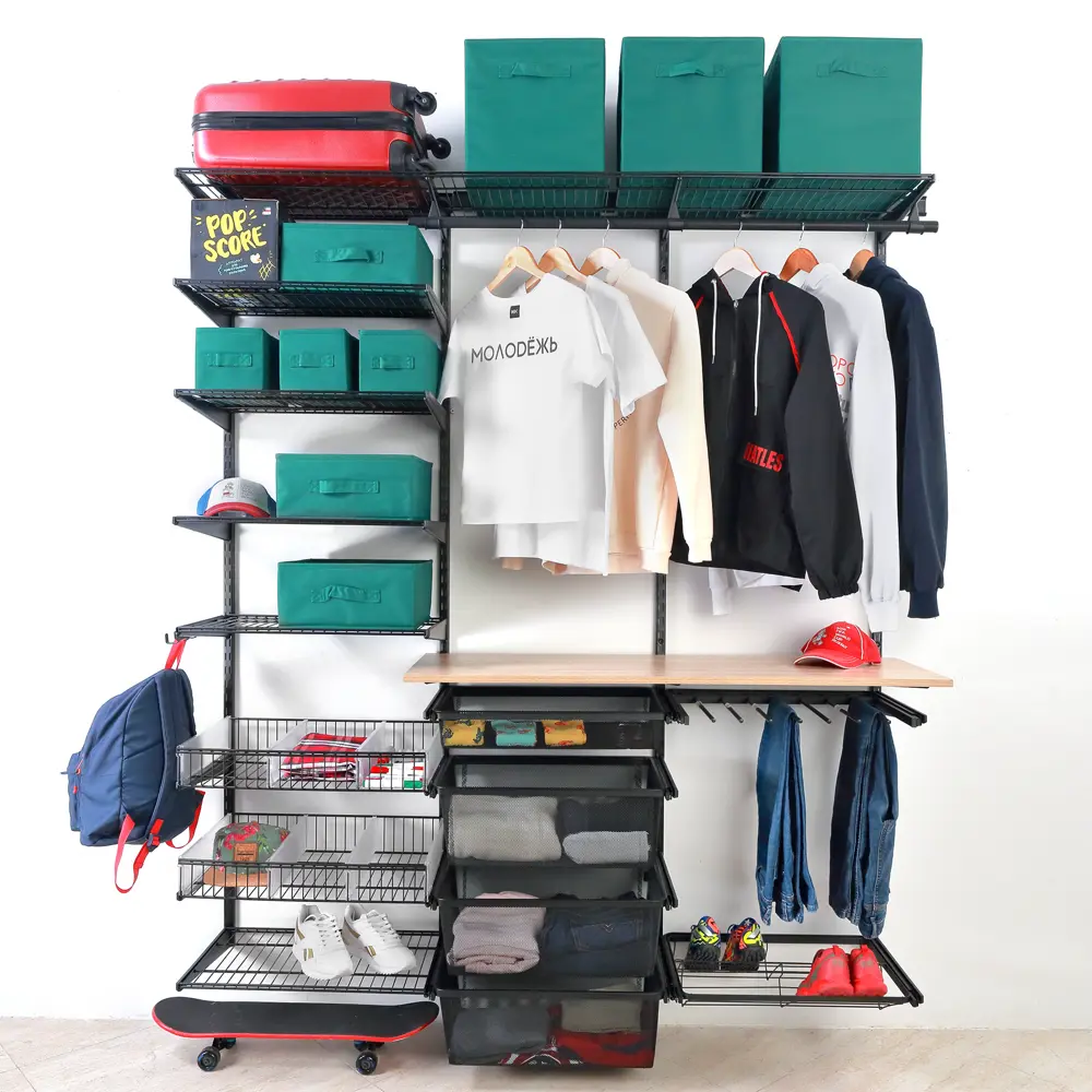 Универсальные крючки НСХ для проволочных полок - 2 шт 82482725 STLM-0028094 - Вид №6