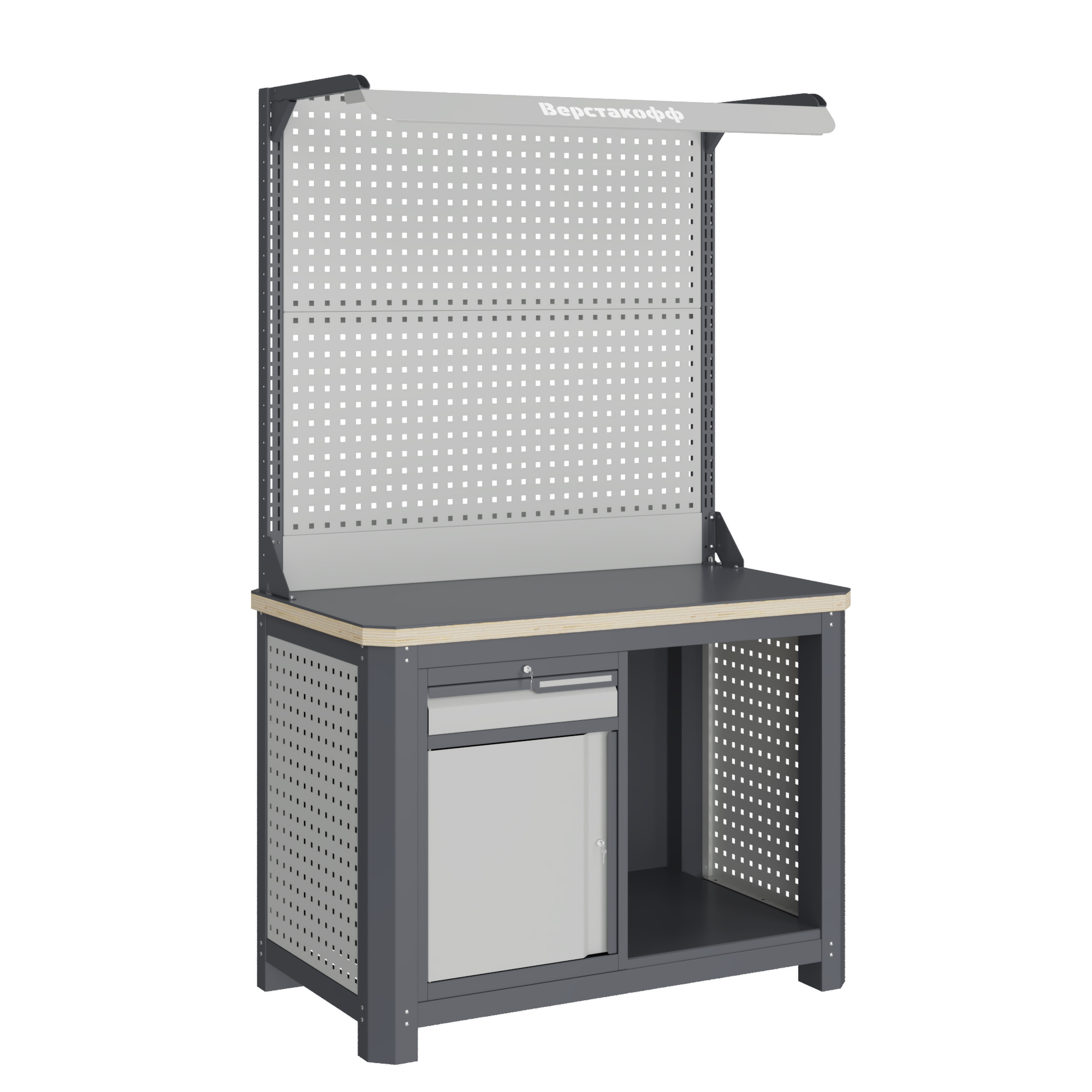 Верстак слесарный MCN 1252.S8.1-2F Верстакофф 111198