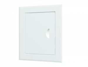 Люк-дверца ревизионная 410х410 фланец 350х350, стальной с ручкой ЛТ3535Мп/э, 00322/09237