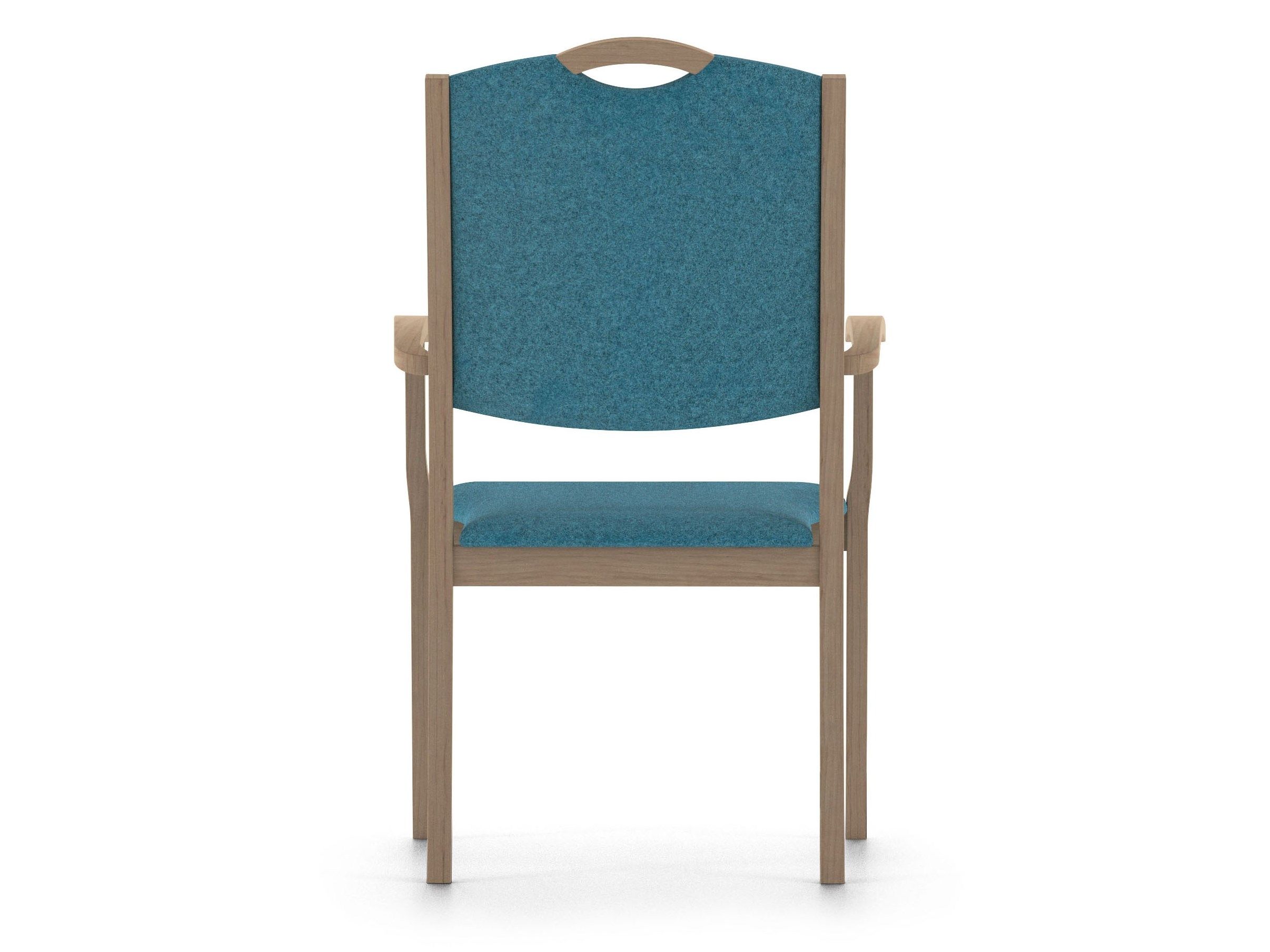 Штабелируемый тканевый стул с подлокотниками PIAVAL POLKA - Здравоохранение ARCH-00122905 - Вид №2