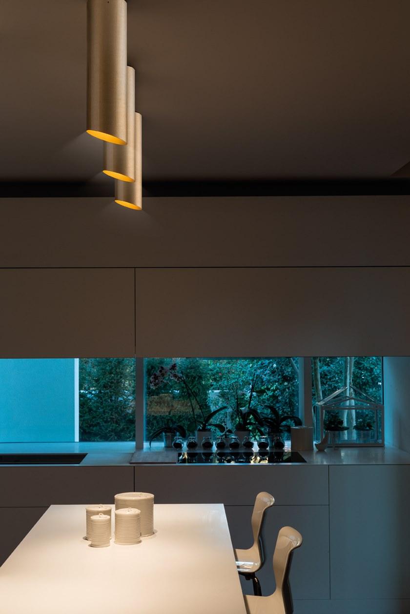 Quadrifoglio Потолочный светильник из стекловолокна Slice sun-id-1395671 - Вид №1