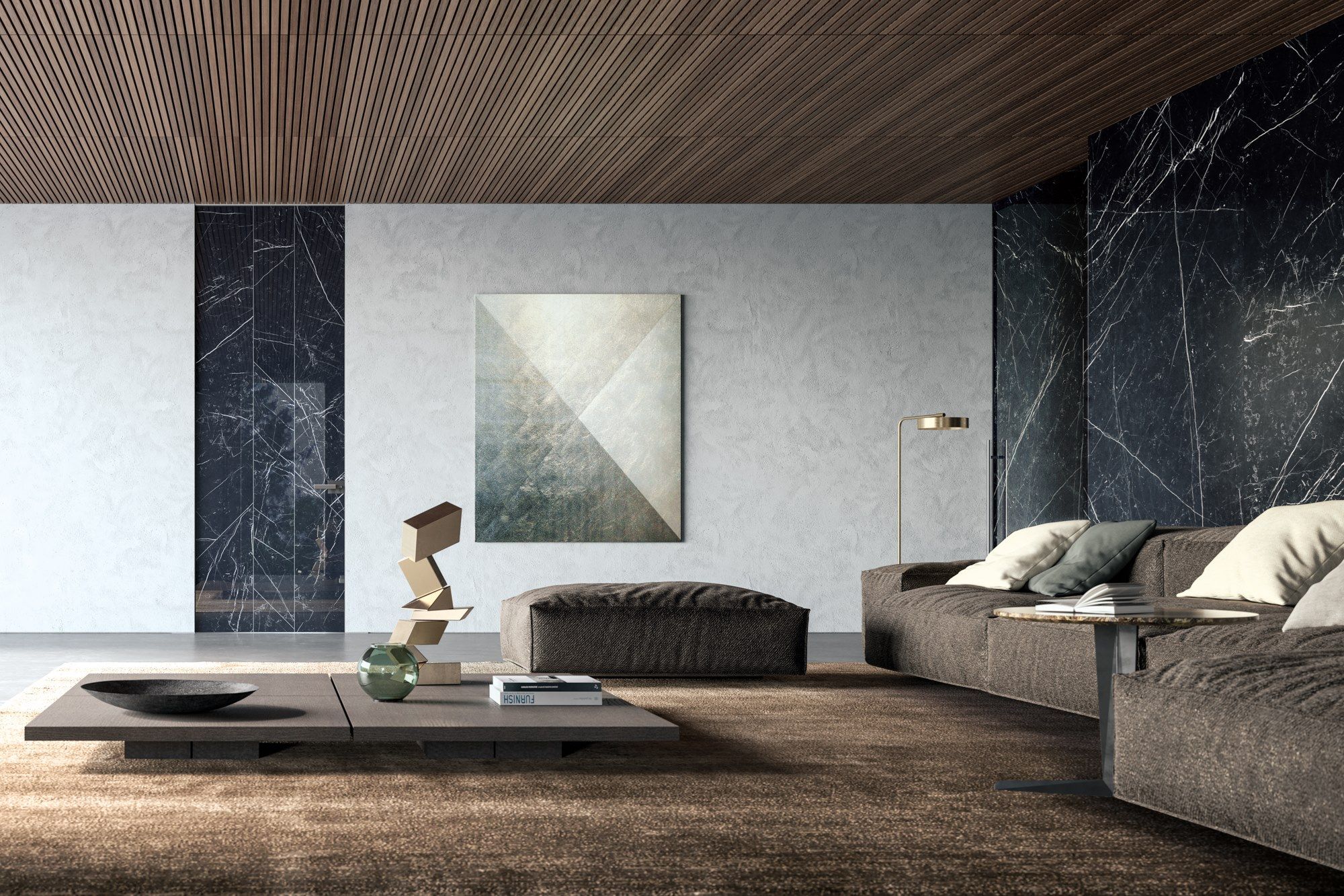 Стеклянная распашная дверь HenryGlass VITRA ARCH-00067721