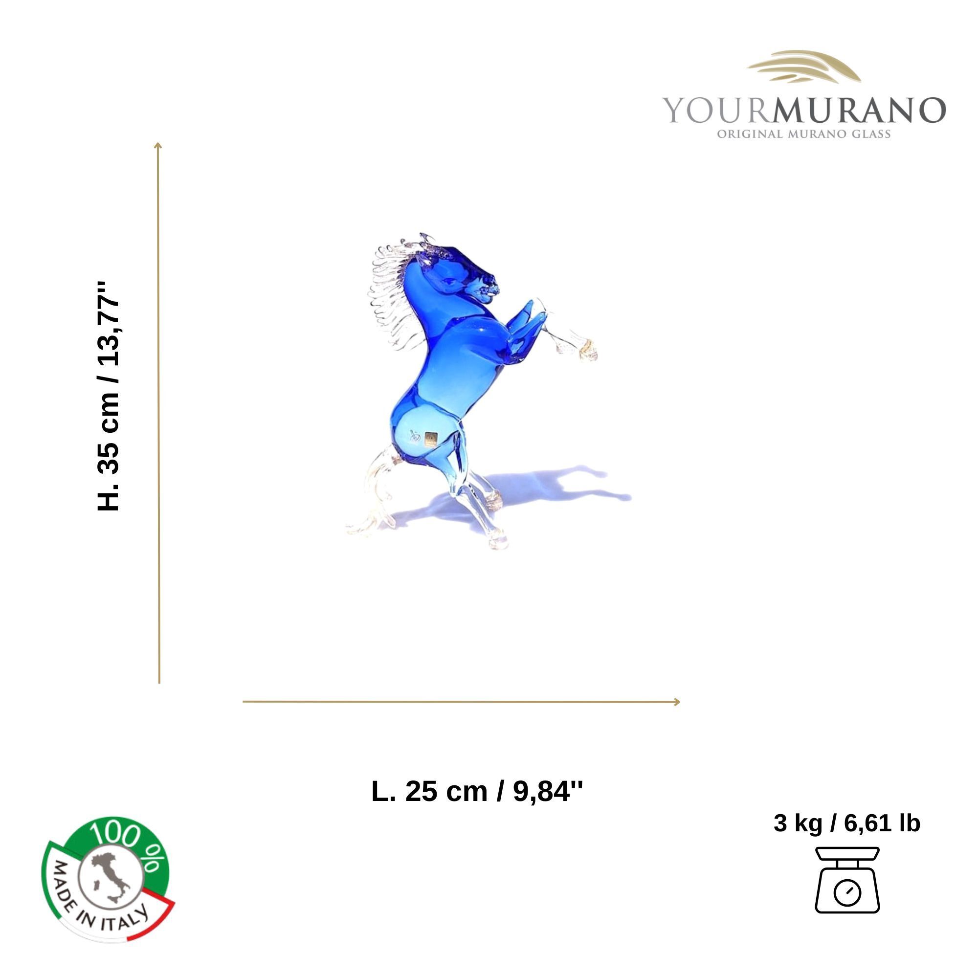 Скульптура из муранского стекла ручной работы YourMurano Horses ARCH-00144330 - Вид №7