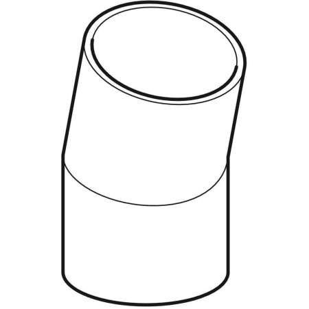 371.055.16.1 Отвод сегментный Geberit PE Geberit  - Вид №8