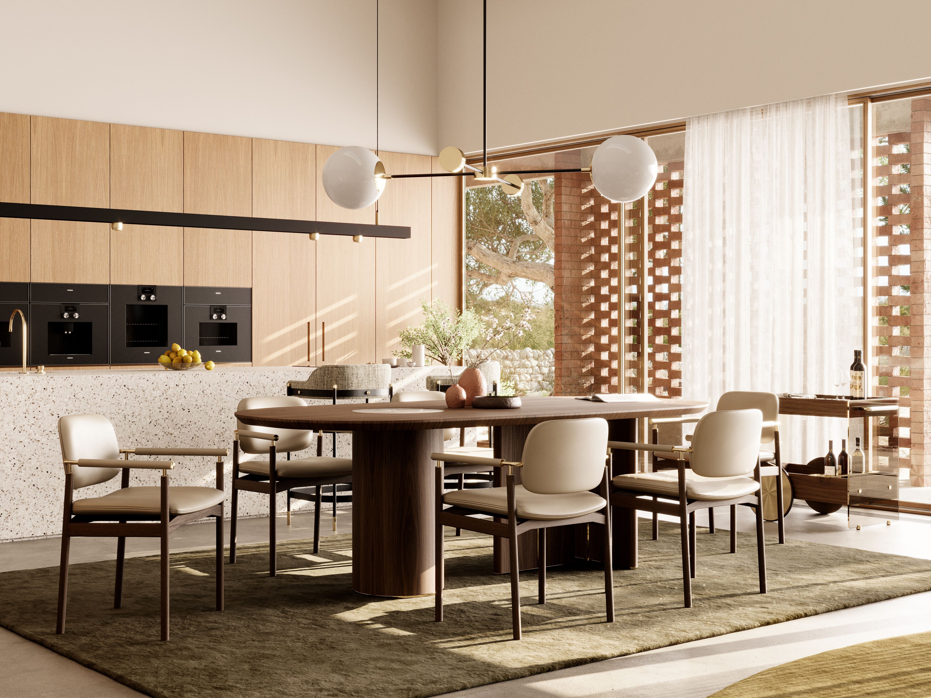 Мягкий стул с подлокотниками Laskasas Essence ARCH-00005554 - Вид №2