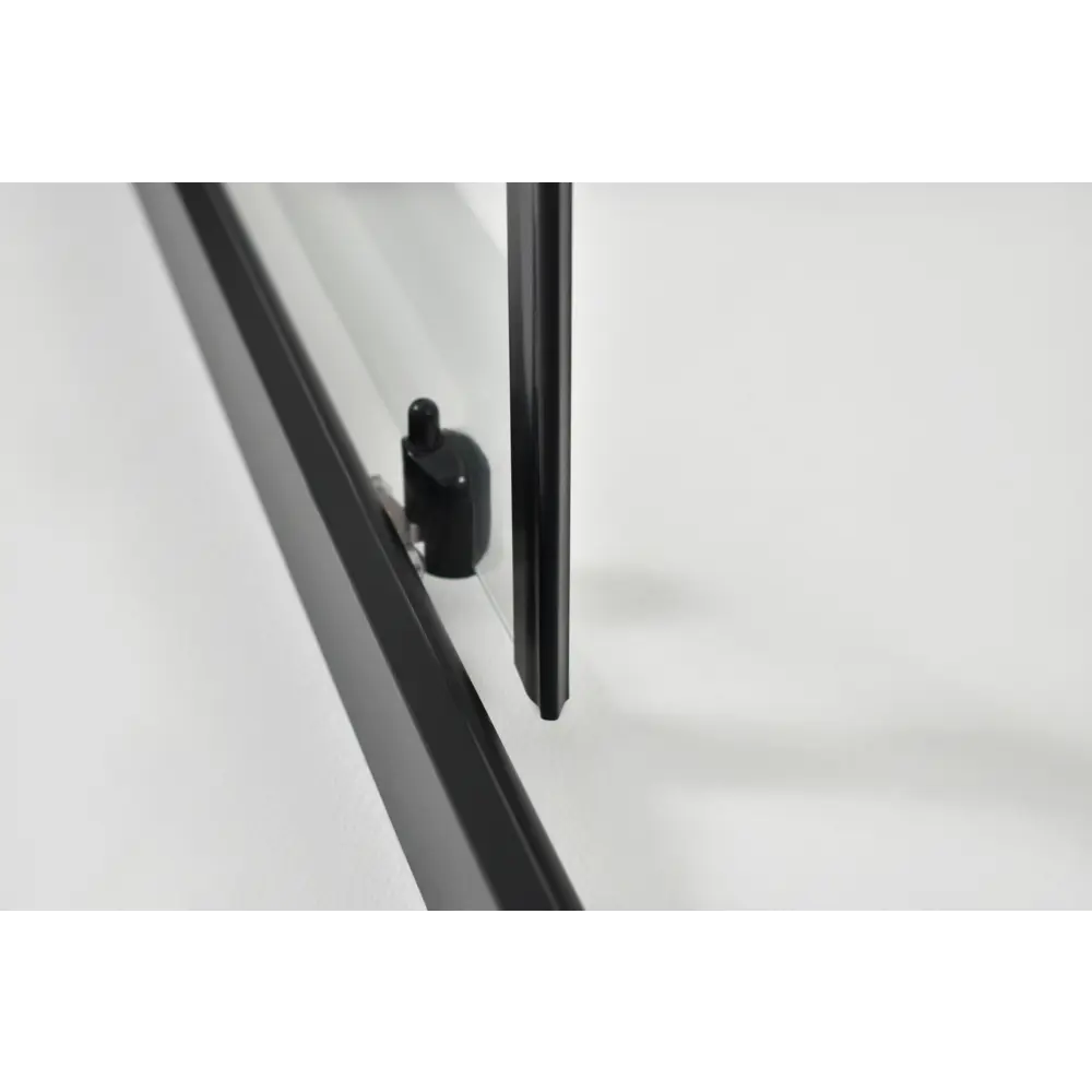 Душевая ширма Метакам Apart Black квадратная 90x90x185см цвет профиля черный раздвижная стекло 4мм прозрачное STLM-2206302 - Вид №24