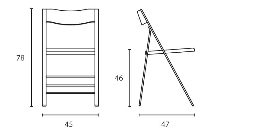 Складной стул arrmet ARCH-00132124 - Вид №1