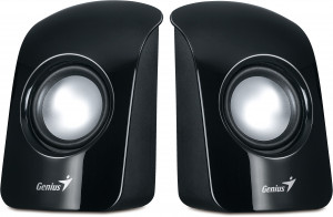 SP-U115 Blk, 31731006100 Колонки sp-u115 black, 1.5w rms, usb power, 2 колонки в комплекте Genius