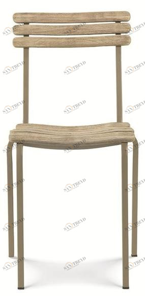 Ethimo Штабелируемый садовый стул из тикового дерева Laren Lasi4005