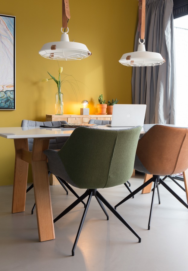 Кресло Doulton голубое Zuiver 1200114 - Вид №8