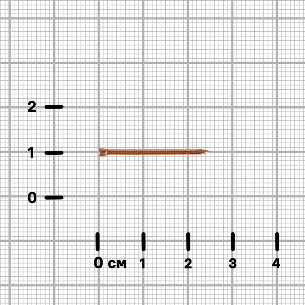 Santreyd Финишные гвозди с медным покрытием для деликатных отделочных работ 89358658 STLM-1369184 - Вид №2
