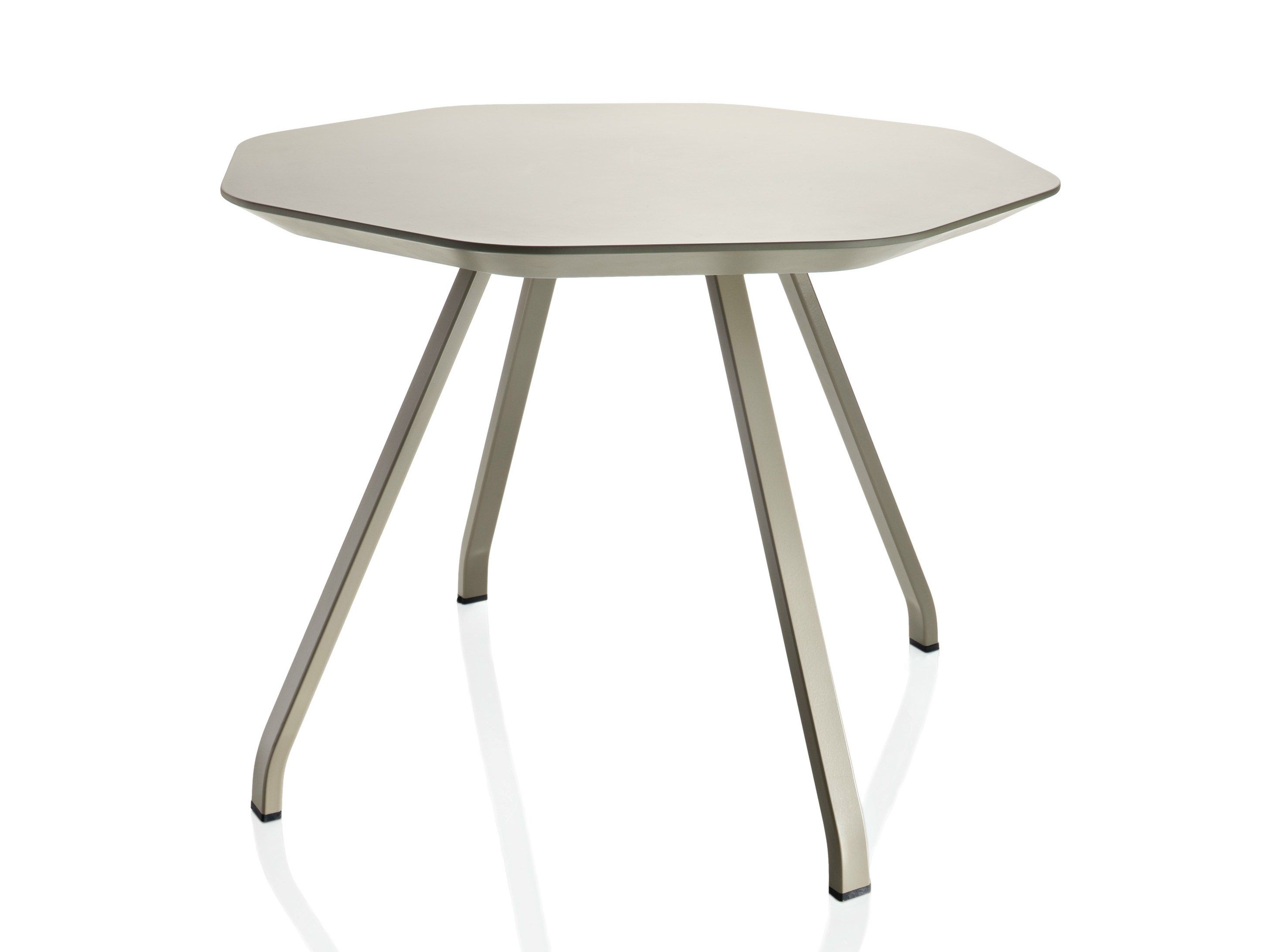 Восьмиугольный журнальный столик из МДФ для гостиной ALMA DESIGN X Table ARCH-00130107