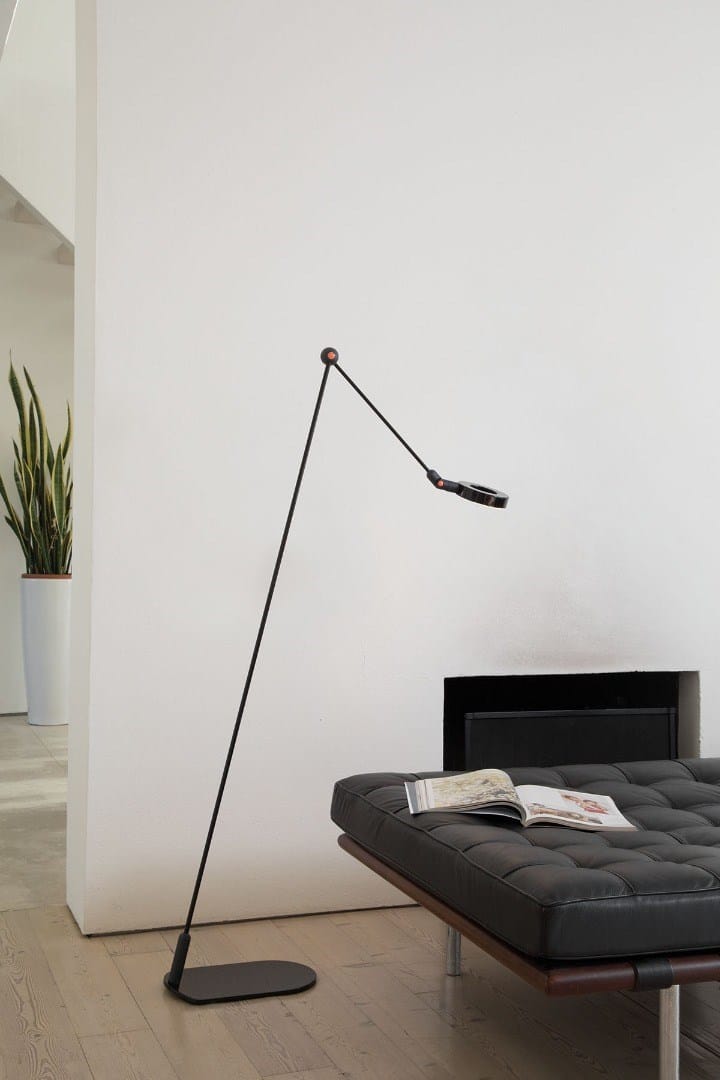 Алюминиевый светодиодный торшер с гибким кронштейном Martinelli Luce l'amica ARCH-00047399 - Вид №2