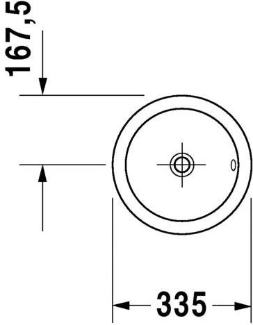 Встроенная раковина под столешницу овальная Duravit Architec sun-id-1395693 - Вид №1